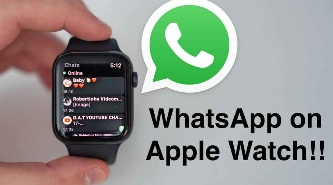 WhatsApp on Apple Watch 7 and Ultra